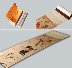 崇礼馆藏书画复制博物馆书画复制服务